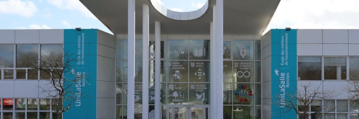 Facade unilasalle Rennes ecole des metiers de lenvironnement